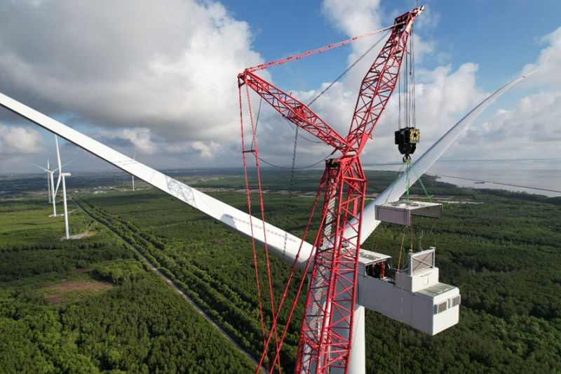 Vietsovpetro ký MSA với GE Vernova Việt Nam về dịch vụ thay thế cấu kiện turbine gió